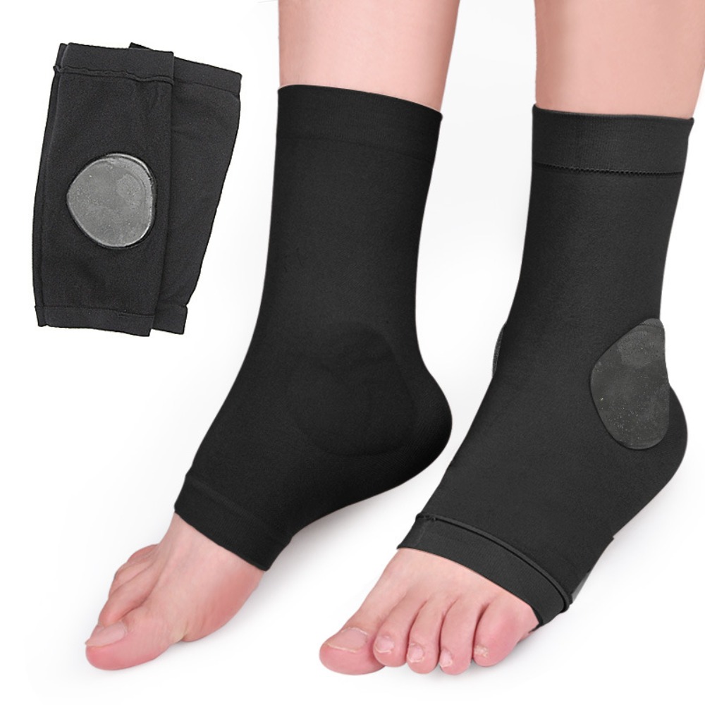 Ankle Brace Sock - 1 para sportowe niewidoczne silikonowe skarpetki