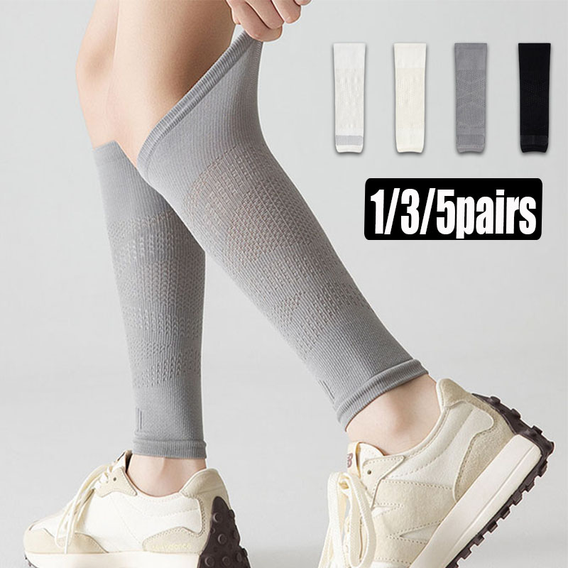 Compression Sleeve Calf - 1/3/5 par damskich elastycznych opasek uciskowych