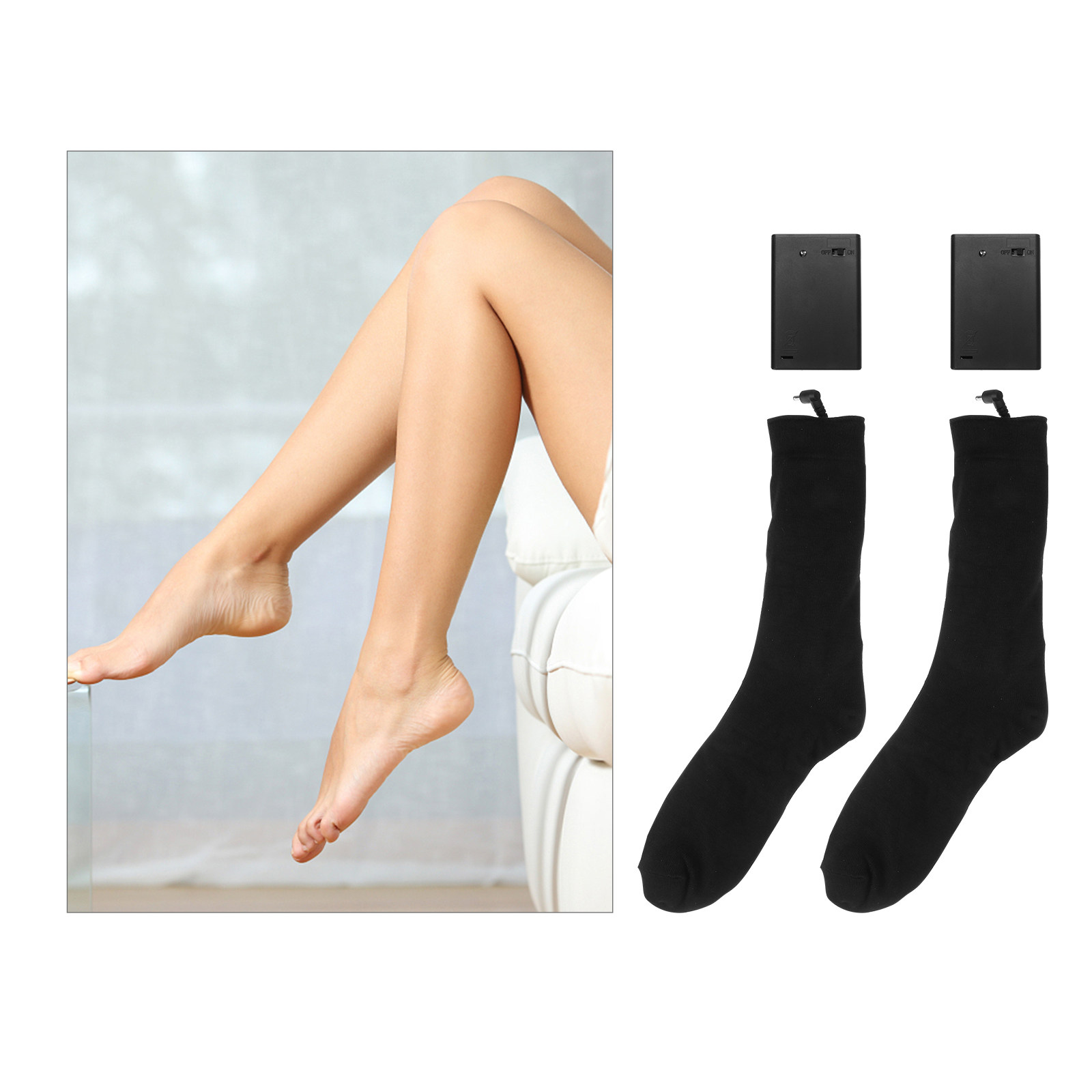 Zimowe, ciepłe, podgrzewane sk – Thermal Sock Winter recenzja i cena