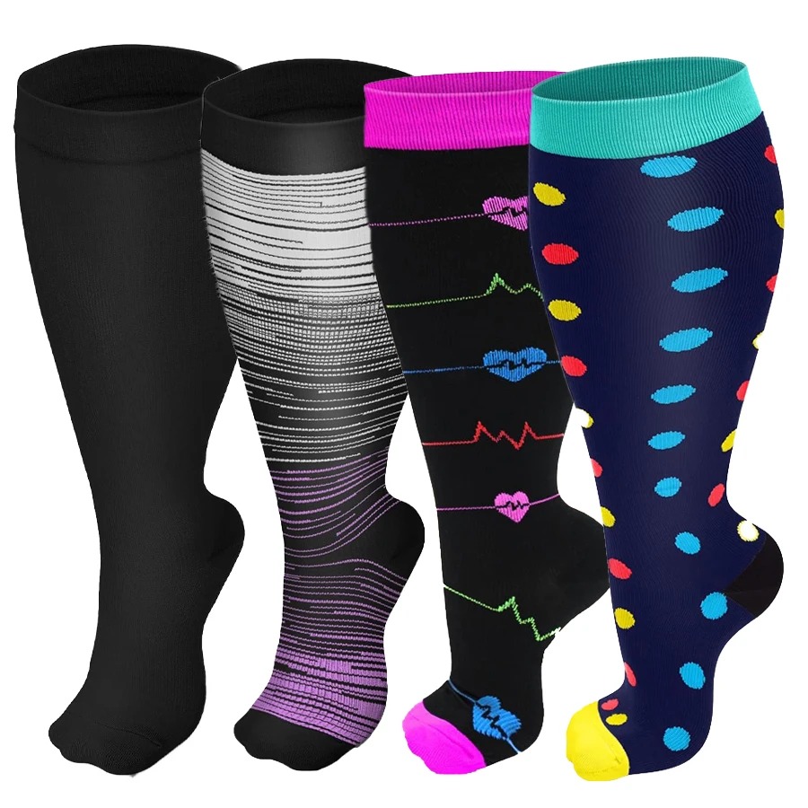 Skarpety kompresyjne plus size – Compression Sleeve Calf recenzja i cena
