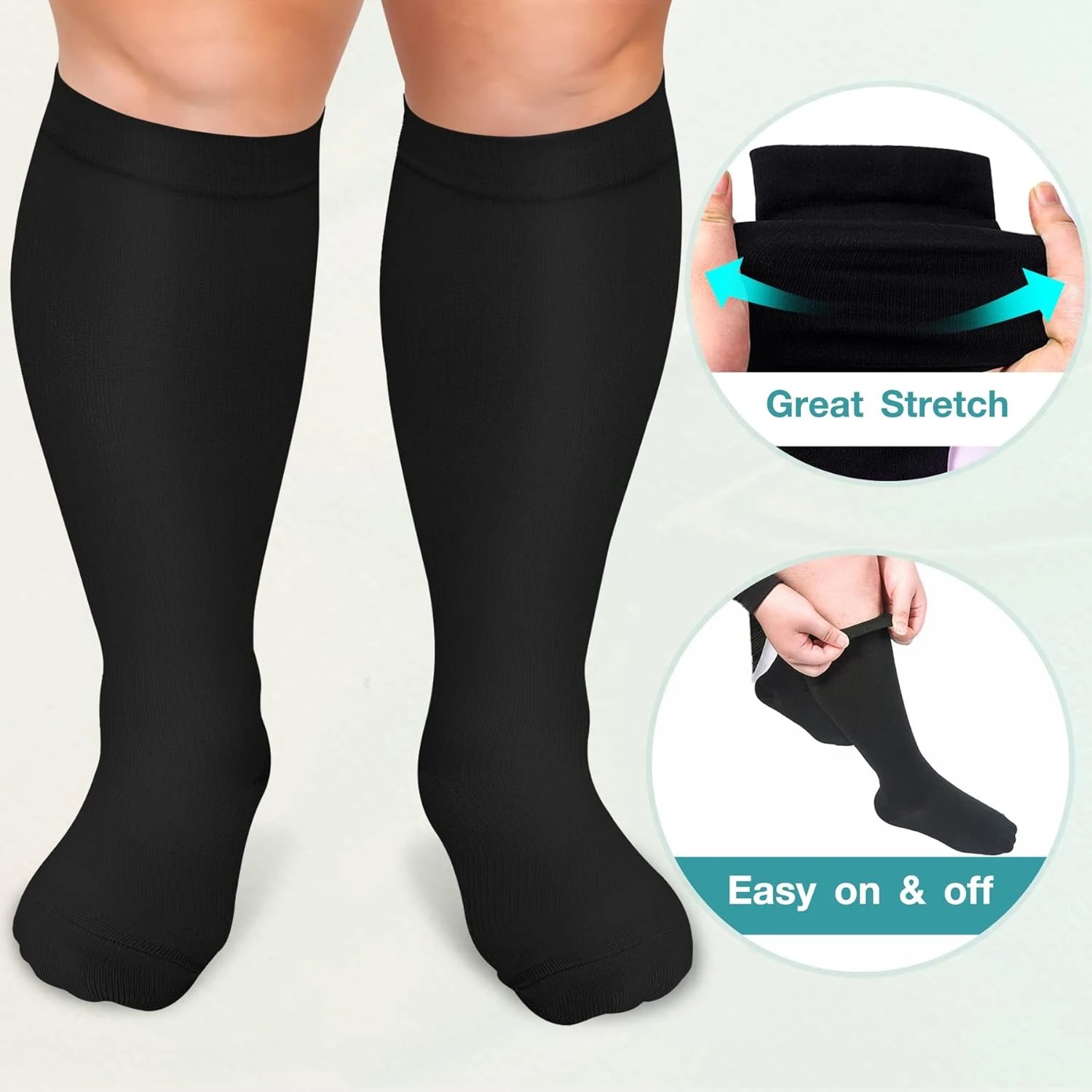 Skarpety kompresyjne plus size – Compression Sleeve Calf recenzja i cena
