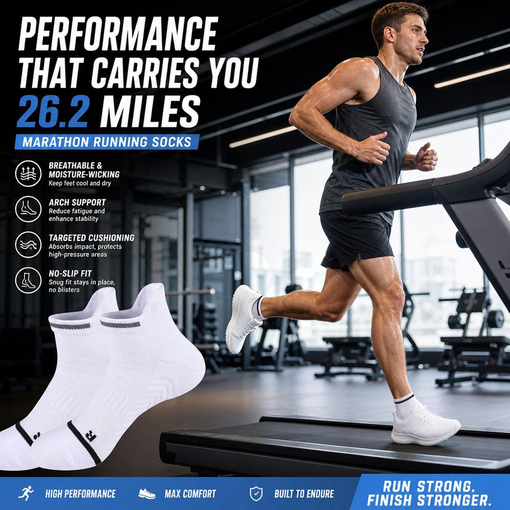 Profesjonalne skarpety do bieg – Athletic Sock Cushion recenzja i cena