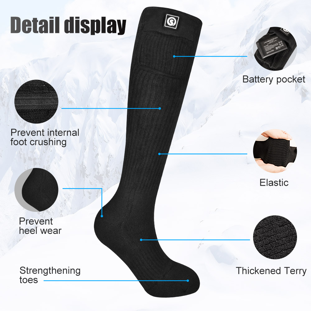 SAVIOR Podgrzewane zimowe podg – Thermal Sock Winter recenzja i cena